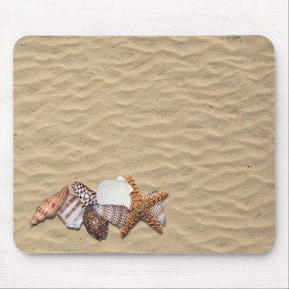 sea shells mouse pad