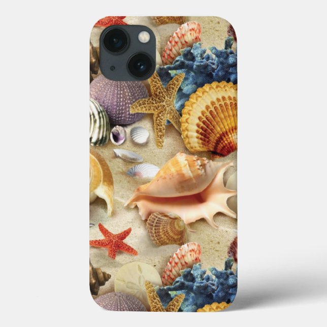 Sea shells on beach Case-Mate iPhone case (Back)