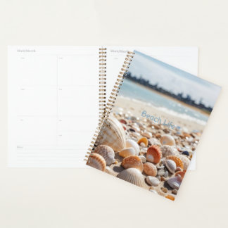 Sea Shells on the Beach Planner
