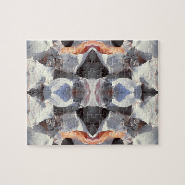 Sea Shells Pattern Jigsaw Puzzle (Horizontal)