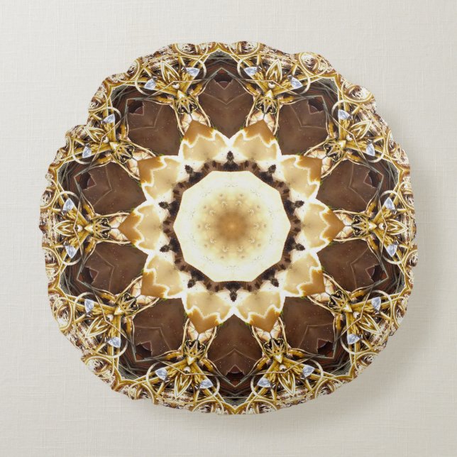 SEA SHORE ROUND PILLOW (Front)