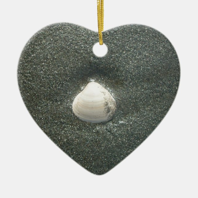 Sea shore shells Hakuna Matata.JPG Ceramic Ornament (Front)