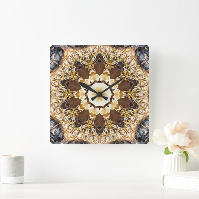 SEA SHORE SQUARE WALL CLOCK (Home)