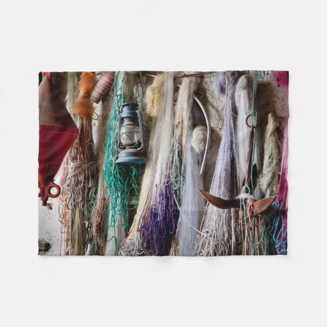 Sea Side Fleece Blanket (Front (Horizontal))