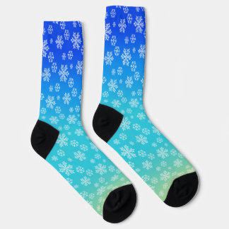 sea snowflakes socks