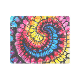 Sea Spiral Metal Wall Art