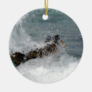 Sea Spray Ceramic Ornament