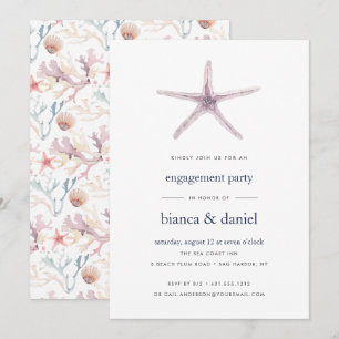 Sea Star Invitation de la partie d'engagement