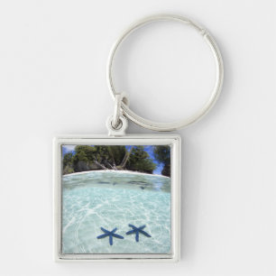 Sea stars, Rock Islands, Palau 2 Keychain
