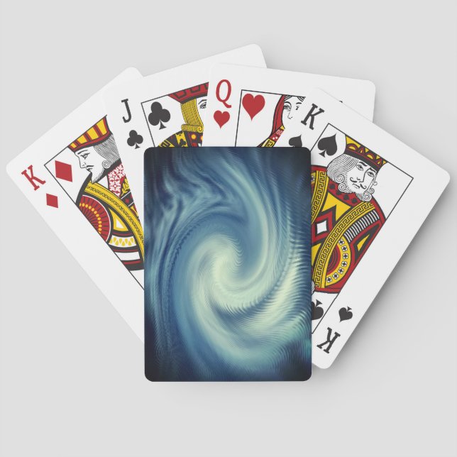 Sea Storm  Playing Cards (Back)