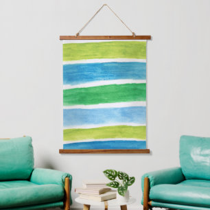 Sea Stripes Art Hanging Tapestry