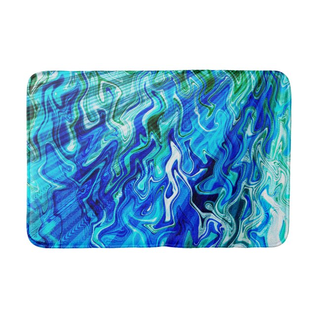 Sea Sunlight Rays....... Bath Mat (Front)