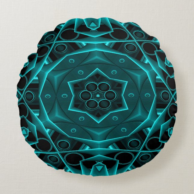 Sea Surprize..... Round Pillow (Front)