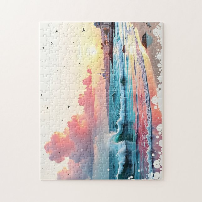 sea swash jigsaw puzzle (Vertical)