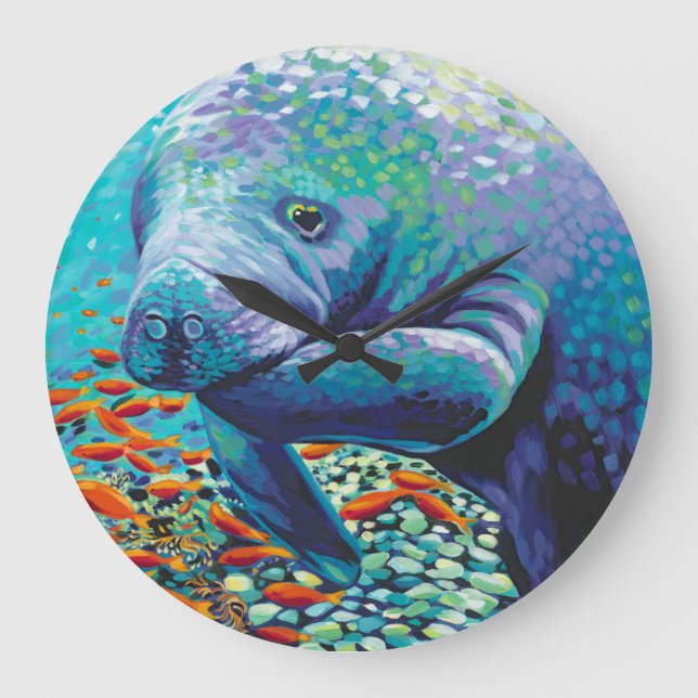 Sea Sweetheart II Large Clock (Front)