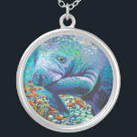 Sea Sweetheart II Silver Plated Necklace<br><div class="desc">Marine Life</div>