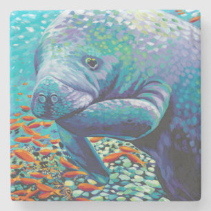 Sea Sweetheart II Stone Coaster