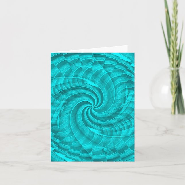 Sea Swirling..... Card (Front)