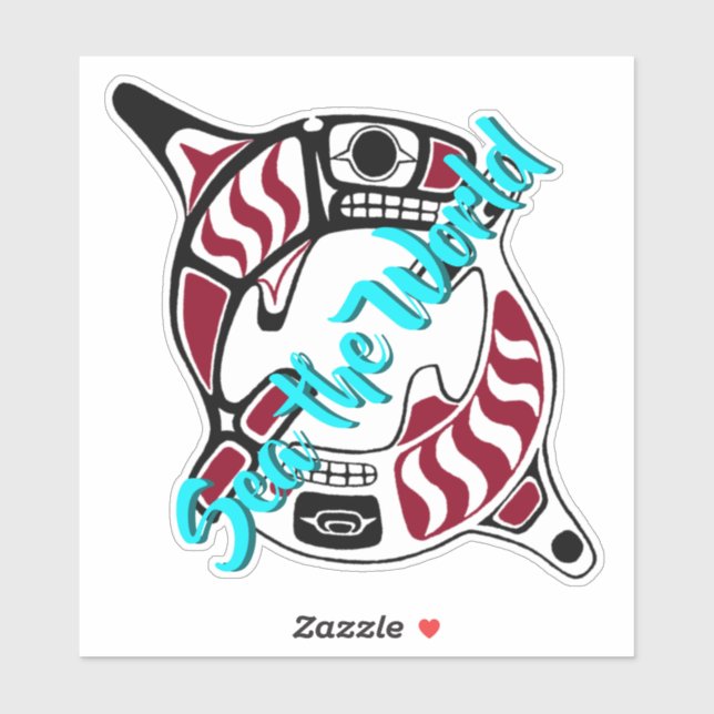 Sea the World Killer Whale (Sheet)