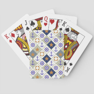 Sea Theme Pattern 2 Playing Cards