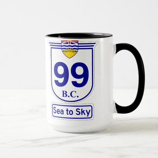 Sea-To-Sky Highway Mug (Right)