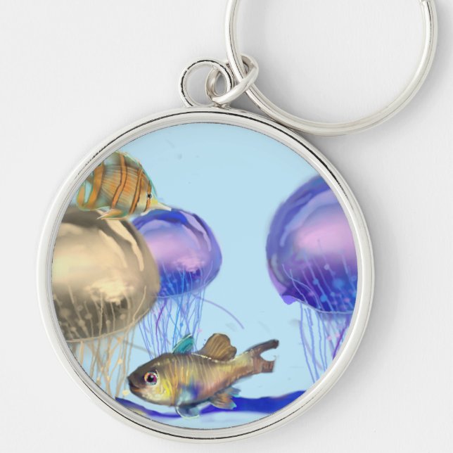 Sea treasures keychain (Front)