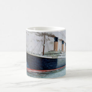 Sea Trials of RMS Titanic Coffee Mug