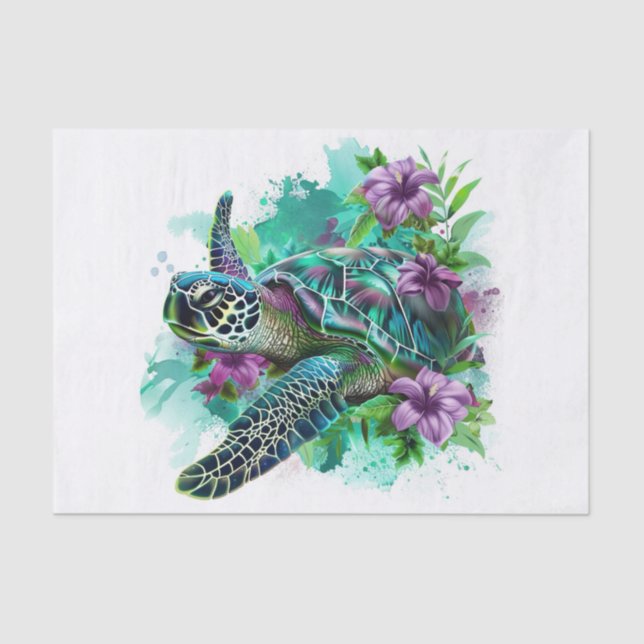 Sea Turtle11 Tissue Paper (Front)