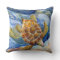 Sea Turtle 20 x 20" Cotton Throw Pillow