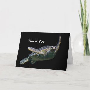 Sea Turtle 2 Thank You Card