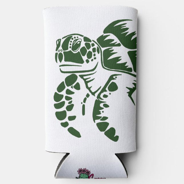 SEA TURTLE [4] SELTZER CAN COOLER (Front)