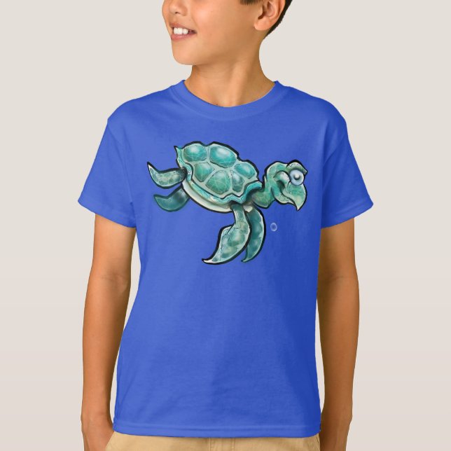 Sea Turtle and Friends T-Shirt (Front)