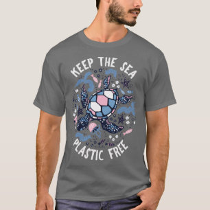 Sea Turtle Animal Rights Gift Vintage Turtle T-Shirt