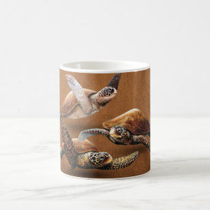 Sea Turtle Animals Extinction Save The Turtles Coffee Mug