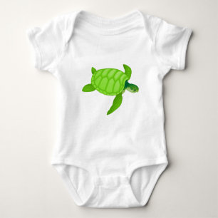 Sea Turtle Baby Bodysuit