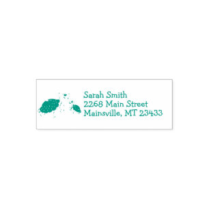 Sea Turtle Baby Shower Co-Ed Gender Neutral Self-inking Stamp