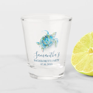 Sea Turtle Bachelorette Party Weekend Shot Glass