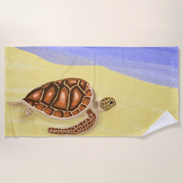 SEA TURTLE BEACH TOWEL (Front)
