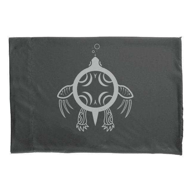 Sea Turtle Bubbles Pillowcase (Front)
