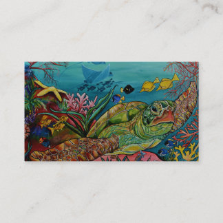 Sea Turtle business card