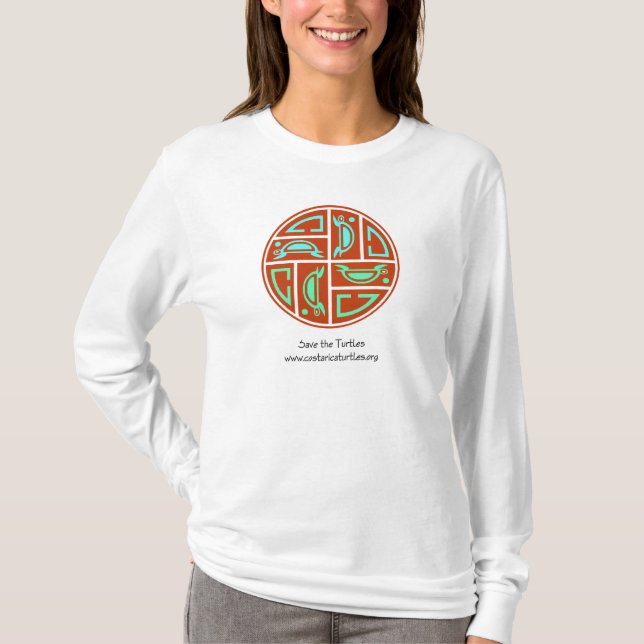 Sea Turtle Circle of Life T-Shirt (Front)