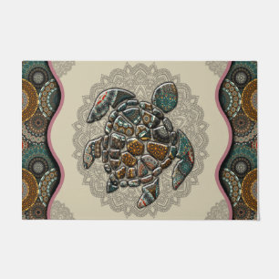 Sea Turtle Doormat, Turtle Welcome Mat