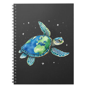 Sea Turtle Earth Day 2025 Sea Animals Notebook