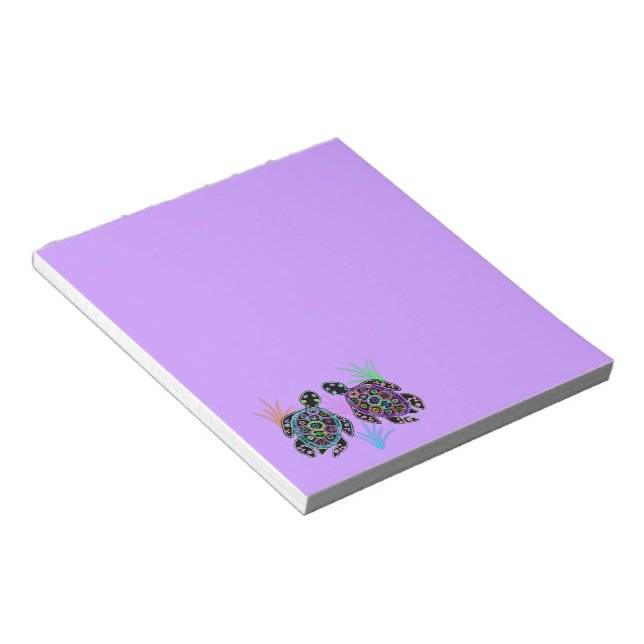 Sea Turtle Glow Notepad (Angled)