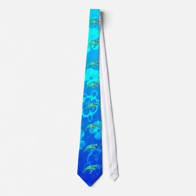 Sea Turtle Graphic Tie (Front)