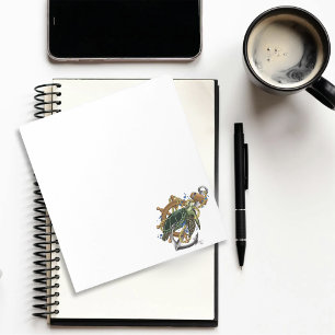 Sea Turtle Green Blue Notepad