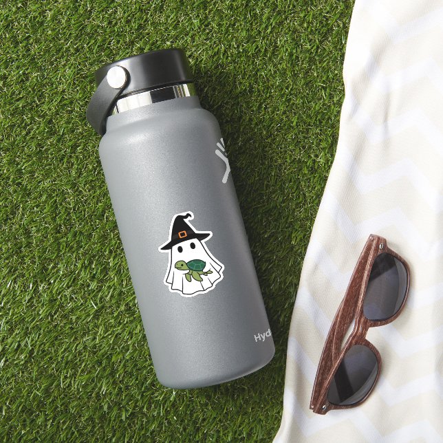 Sea Turtle Halloween Ghost Witch Hat Animal Lovers (HydroFlask Insitu)