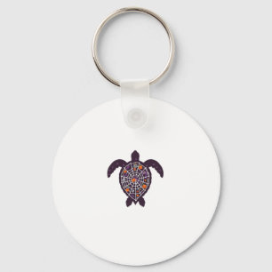 Sea Turtle Halloween Spider-web Pumpkin Ghost Hall Keychain