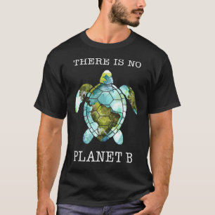 Sea & Turtle Il N'Y A Pas De Planète B Tshirt Wome