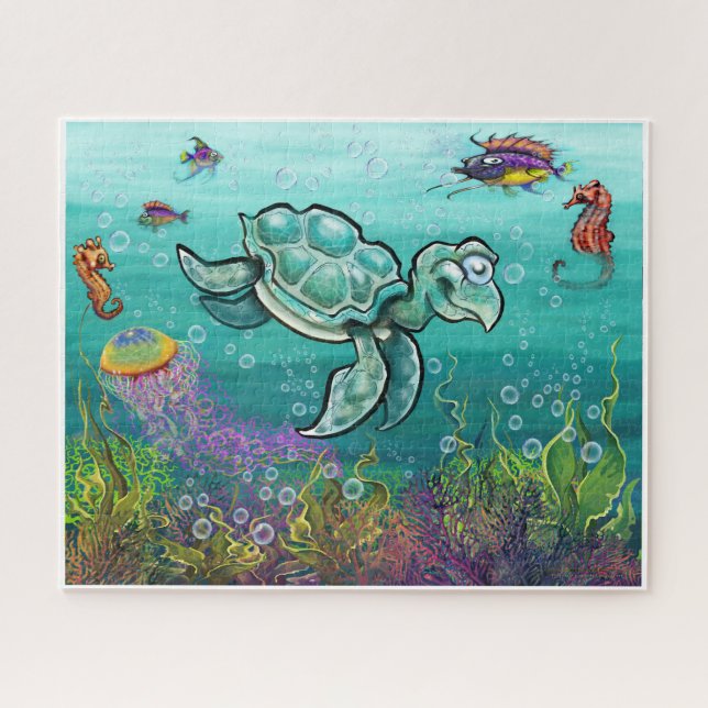 Sea Turtle Jigsaw Puzzle (Horizontal)